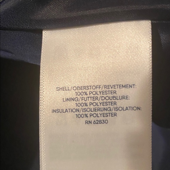 Lands end dark blue vest NEW size small (6-8) - Picture 9 of 9